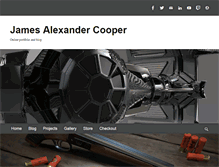 Tablet Screenshot of jamesalexandercooper.com